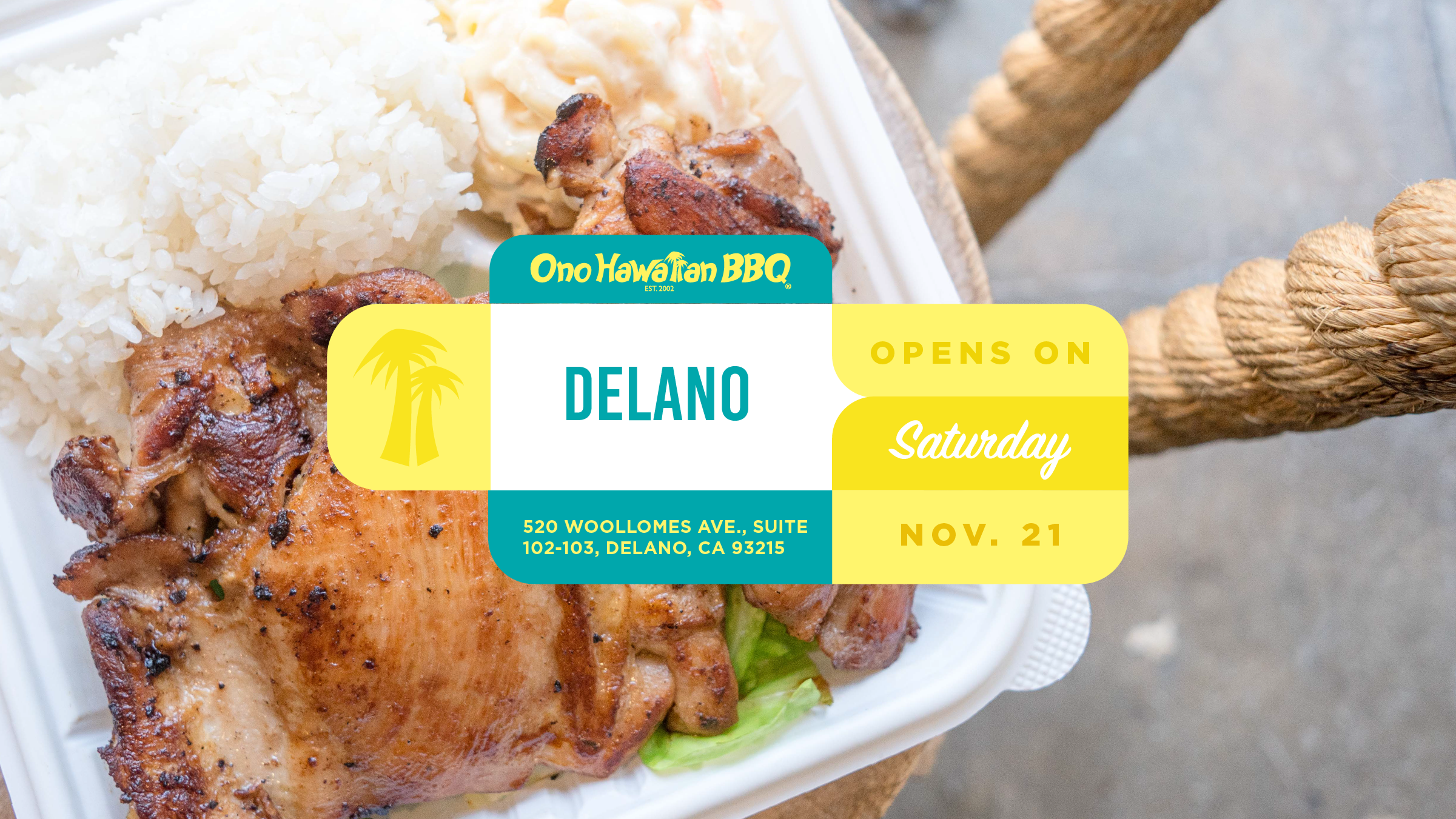 Ono Hawaiian BBQ Delano